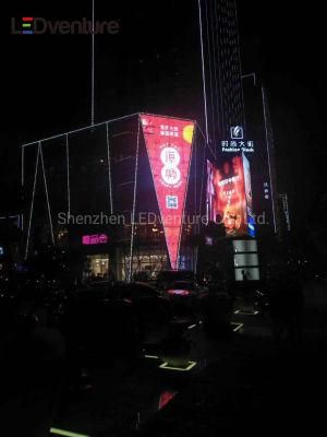 P75 Outdoor Full Color Advertising Digital Display Screen Flexible LED Panel