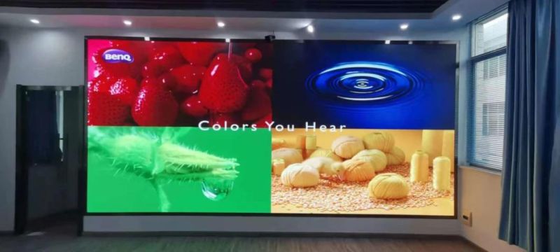 Indoor Front Serve Full Color High Refresh Digital P5 Fixed Advertising LED Display Screen RGB Pantalla LED