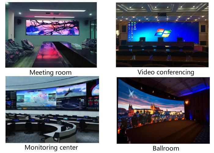 P1.839mm Bhd Indoor LED Display with Die Casting Aluminum Cabinet