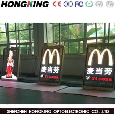 Full Color SMD Transparent P3.91 Glass Wall LED Mesh Screen for Window Advertising