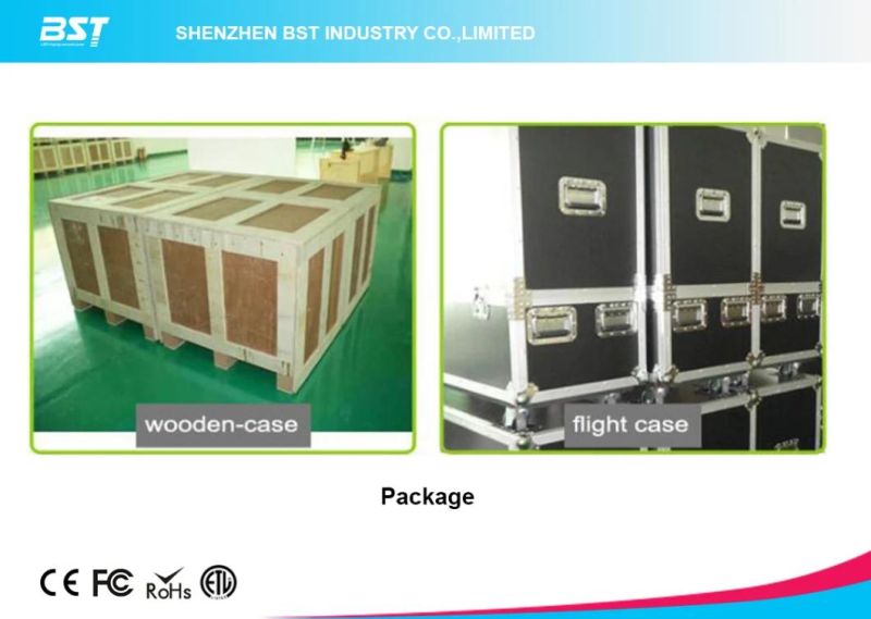 High Resolution P3.91mm Waterproof Full Color Stage Rental LED Video Wall Display Constant Static