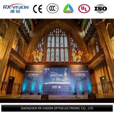 Church Public Backdrops LED Video Wall Panel Indoor P3.91 HD LED Display