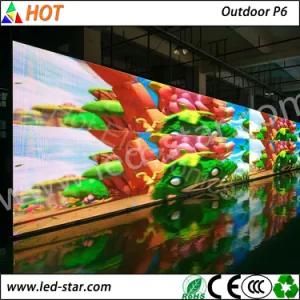 High Brightness SMD P6 Outdoor LED Display with Controller Card