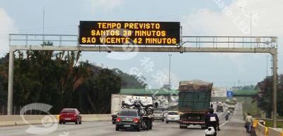P20 Full Color Variable Message Sign LED Traffic Guidance Gantry Screen