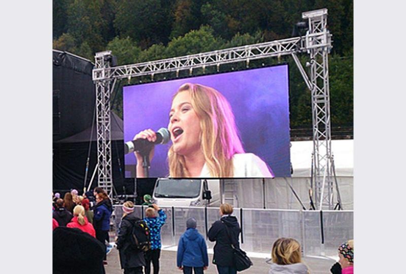 P10 Outdoor DIP Advertisement LED Display Screen