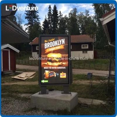 Outdoor P5 Full Color Light Box Display Screen LED Sign Board