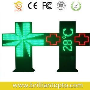 Highly Waterproof P10 Outdoor LED Pharmacy Cross