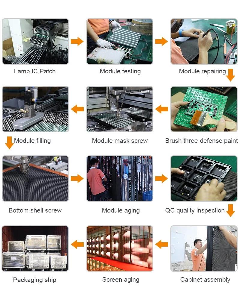 P10 P8 Panel Advertising Billboards Video Wall Outdoor LED Display