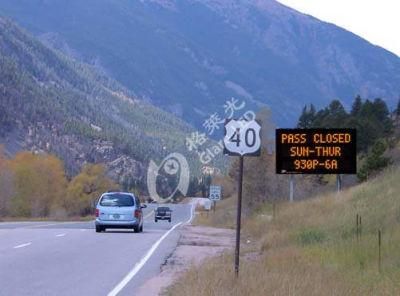 High Quality Outdoor P16 P20 P25 P31.25 P33.33 Fixed Variable Speed Limit Electronic Message Centers Traffic Sign