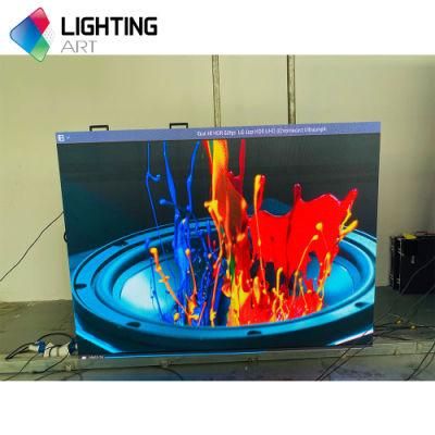 640X480mm Die Casting Panel High Resolution Ultra Small Pixel Pitch Cheap P1.25 P1.56 P1.875 P1.92 LED Screen