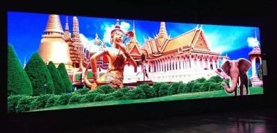 Text Display Market Fws Cardboard and Wooden Carton Full Color Indoor LED Screen