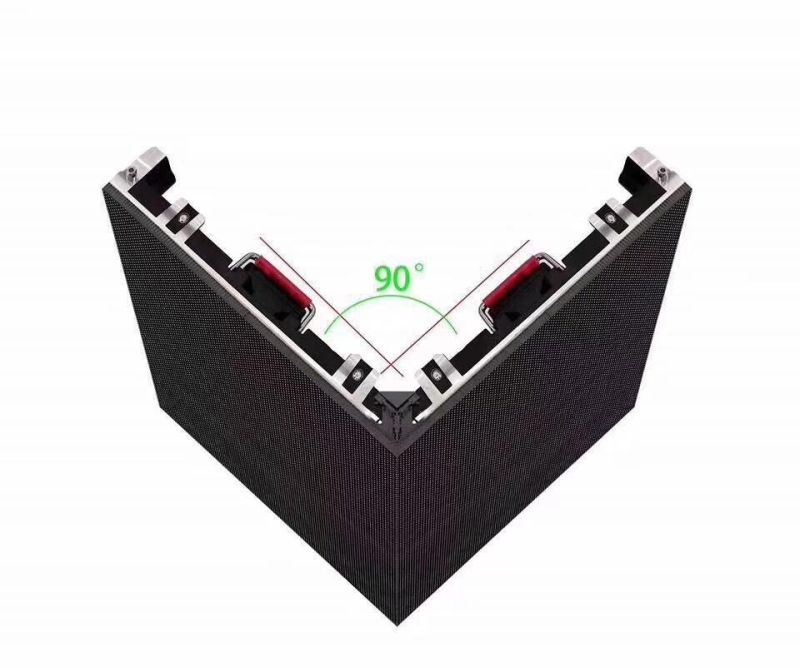 P3.91 Indoor HD Cube LED Screen Four Faces LED Display
