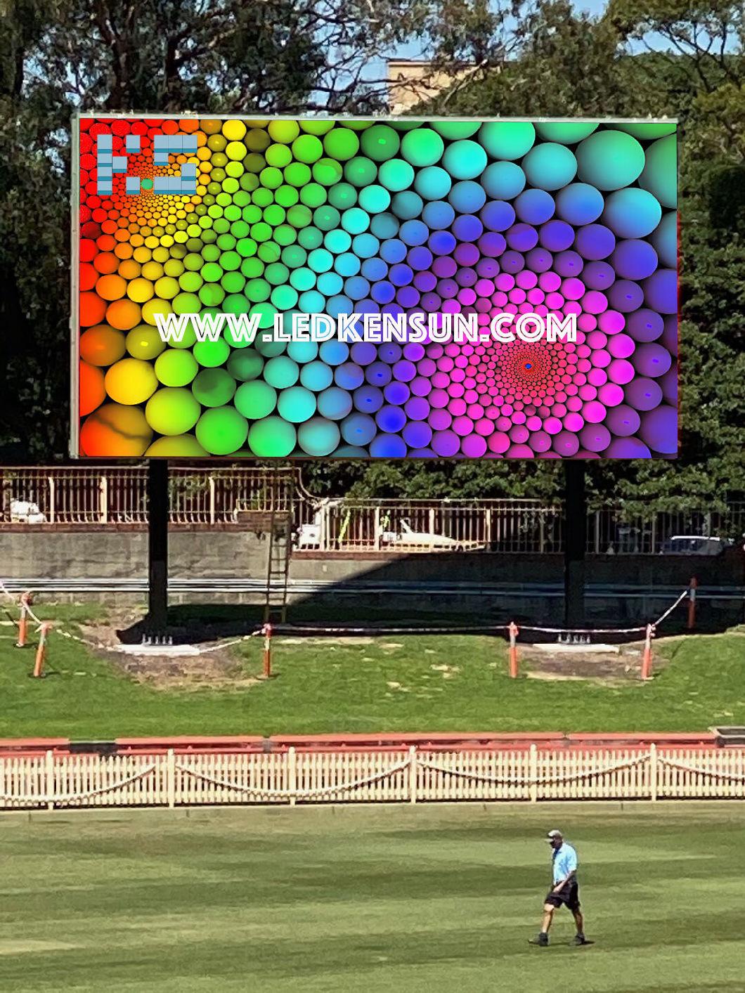 Full Front Service P6.67/P8/P10mm Outdoor Front Servie LED Sign Board Fixed Installation Advertising LED Display