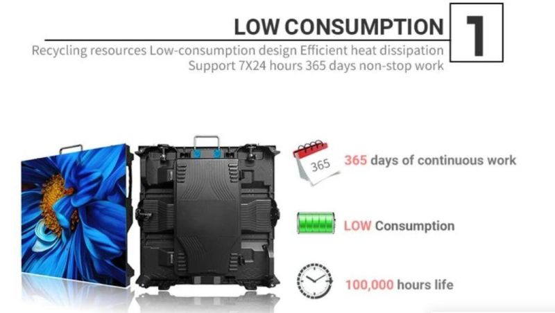 50, 000h Fws Cardboard, Wooden Carton, Flight Case High Quality Screen LED Display with RoHS