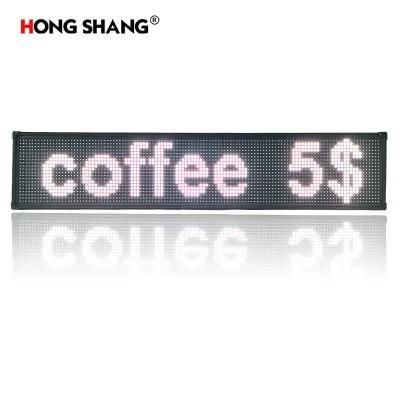Multi-Functional LED Display That Can Switch Between Words by Connecting to WiFi,