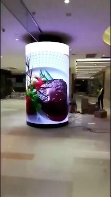 Cost Effective P4 Flex LED Screen for Concave, Convex, Round, Column, S Shaped (FLEX4)