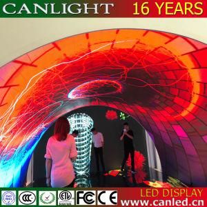 Pretty Creative Curved LED Display Screen Video Wall for Bar and Pub and Backdrop Stage Background