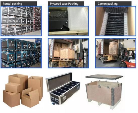 Customized Size 4 Side Front Service P3 Indoor Cube LED Display Screen