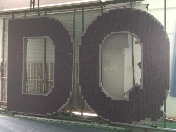Full Color P8 LED Letter Screen Outdoor LED Display for Advertising Sign