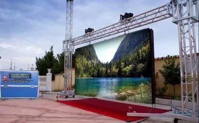 2 Years 4.81mm Fws Cardboard, Wooden Carton, Flight Case Rental LED Display Screen