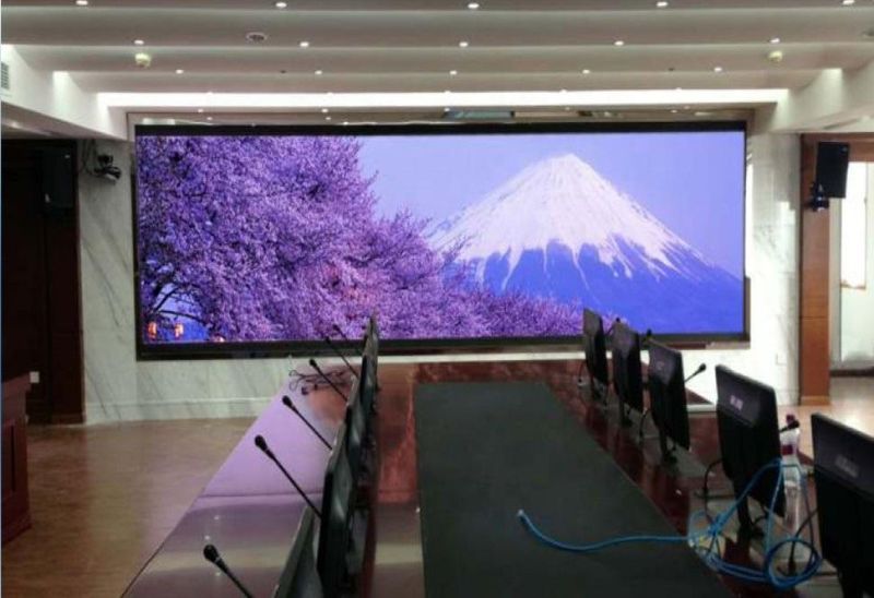 Indoor High Resolution LED Screen for Meeting Room