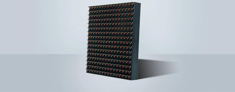 Single Green or Red Color P16 LED Display Module