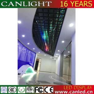 Creative Ceiling Curved LED Display Screen for Bar and Stagedrop