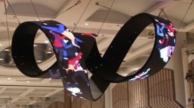 Front Service Custom Soft P4 Flexible LED Display