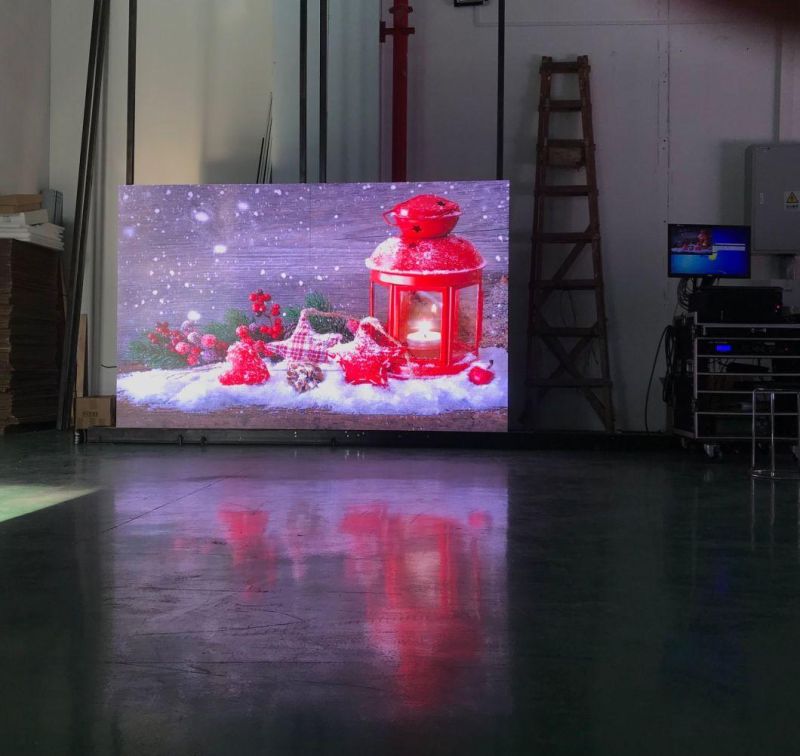 High Quality SMD P3.91 Indoor LED Display Iron Cabinet LED Screens
