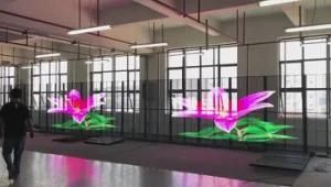 Semi-Outdoor P3.91-4.81 Transparent LED Screen for Outdoor Huge Glass Building Glass Shopping Mall Usage