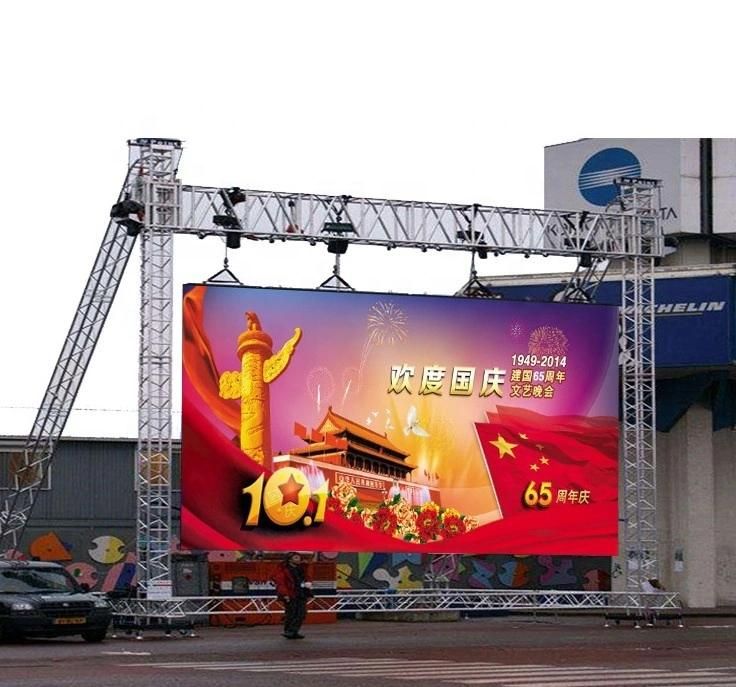 P6.25 Outdoor Waterproof Rental High Brightness LED Panel for Advertising