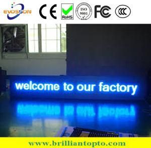 Outdoor Single Blue LED Display Message Sign