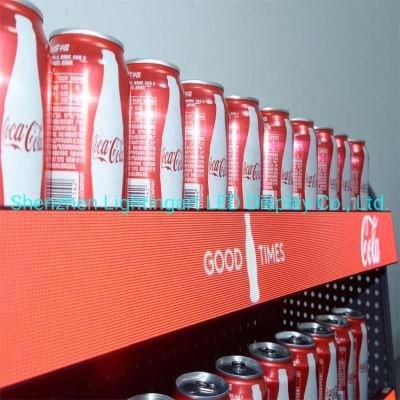 Supermarket Shelf LED Advertising Screen P1.875 UHD LED Shelf Display