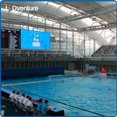 High Refresh Rate P10 Indoor Perimeter LED Display Billboard with 1920Hz 3840Hz