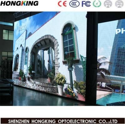 High Definition P4 Indoor Rental LED Display Background