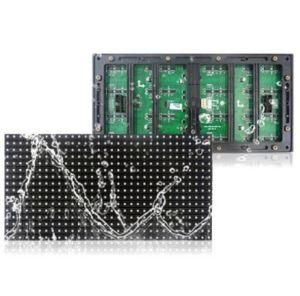Outdoor P10 LED Display Screen High Brightness 7200CD/Sqm Fixed Installation
