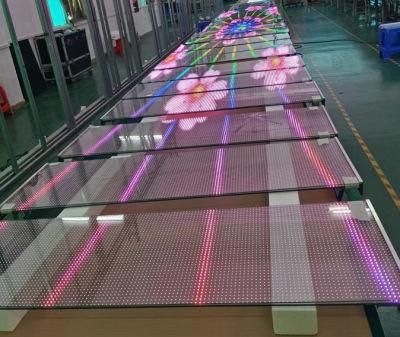 P2.976-6.25 Glass Transparent LED Screen Display for Shop Window