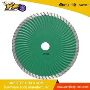 Turbo Wave Diamond Saw Blade of Cutting Tools, Diamond Disc for Stone