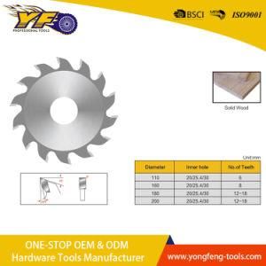 General Type Tct Circular Saw Blade with Wood Cutting