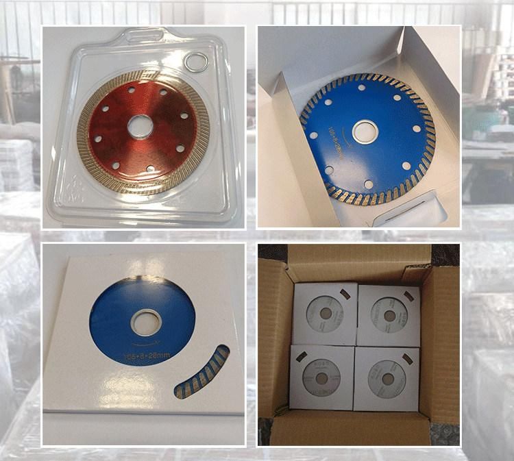 Super Thin 4.5 Inch Mesh Turbo Diamond Ceramic Cutting Saw Blade for Tile