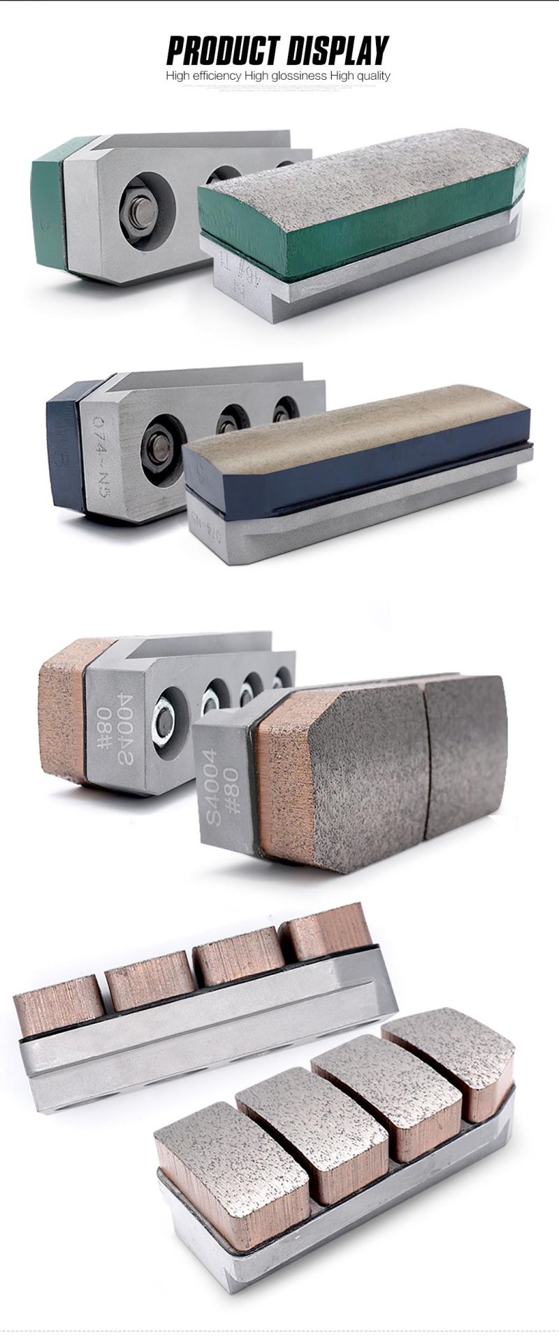 Diamond Grinding Fickert for Granite Slabs Polishing