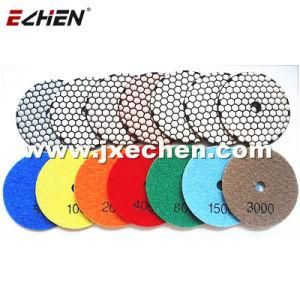 4 Inch Flexible Dry Use Diamond Polishing Pad for Marble