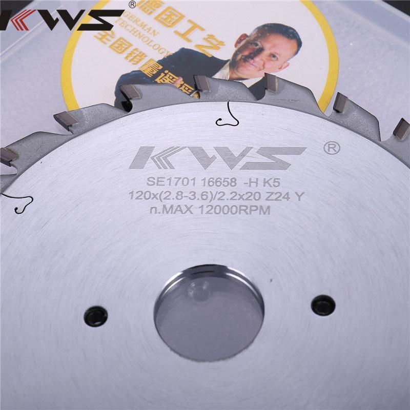 Kws Adjustable Scoring Saw 120X20 2.8X3.6 24t for Wood