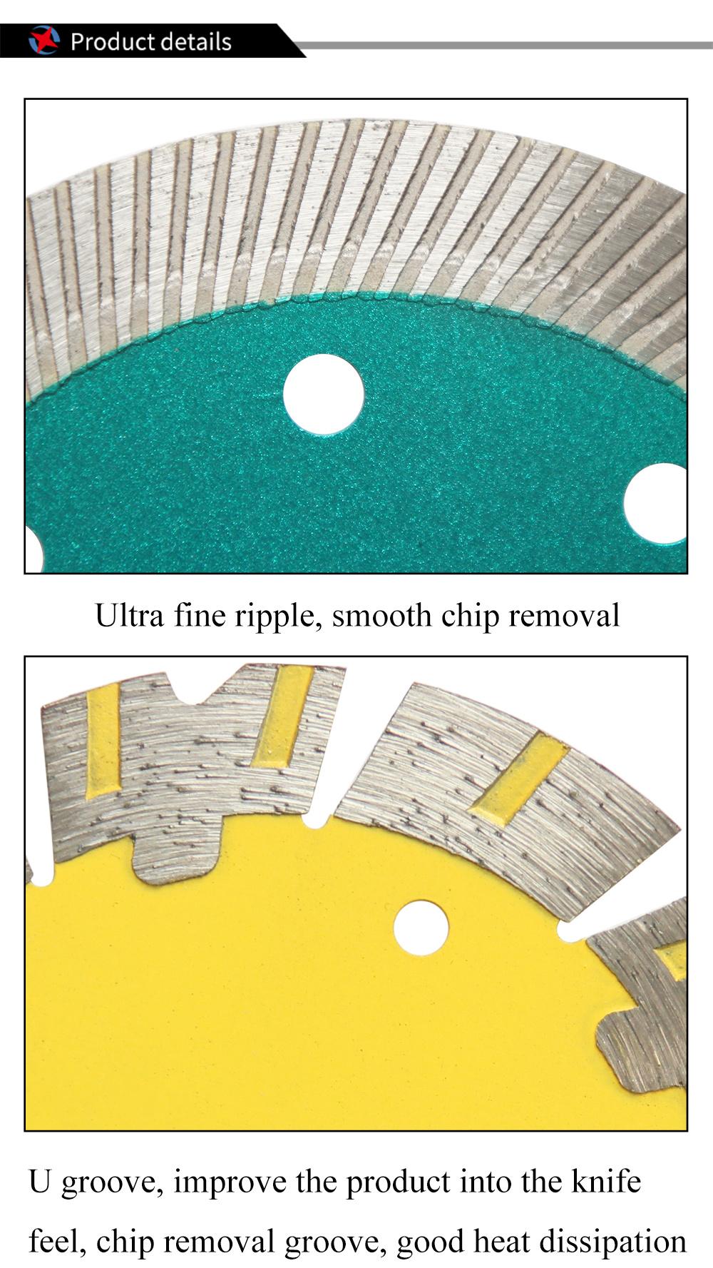 Thin Kerf 110mm Diamond Turbo Saw Blade Ceramic Tile Porcelain Cutting Disc
