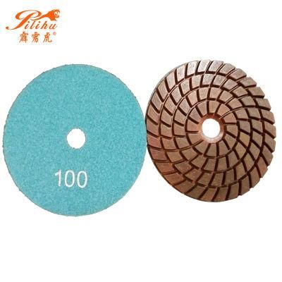 Diamond Abrasive Tools Circular Polishing Pad with Angle Grinder