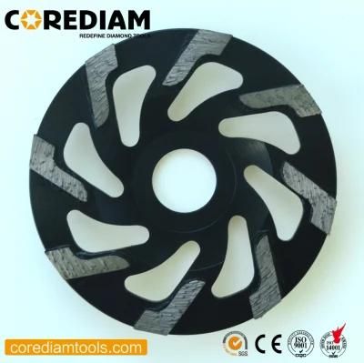 105mm Diamond Cup Wheel with L Segment/Grinding Tool/Grinding Cup Wheel