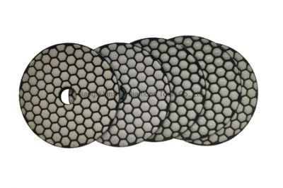 Professional Diamond Flexible Dry Polishing Pads for Stone, Ceramics, Tiles