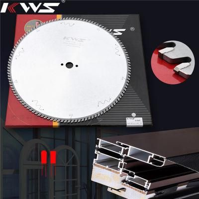 Kws Brand PCD Circular Saw Blade for Aluminum Profile Cutting