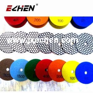 Diamond Dry Polishing Pad with Hook and Loop