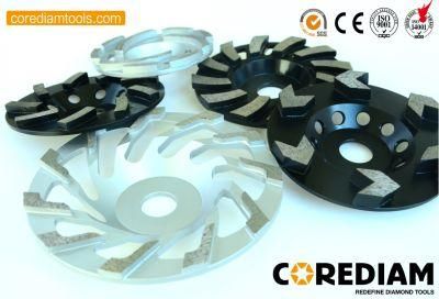 125mm L-Segment Diamond Cup Wheel/Grinding Cup Wheel/Diamond Tool